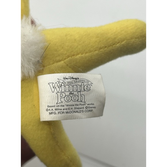 1998 Walt Disney Winnie The Pooh McDonald's Happy Meal Plush Tigger Movie Clips - Picture 9 of 14